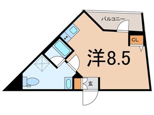 The Con-Tour　Hatanodaiの物件間取画像